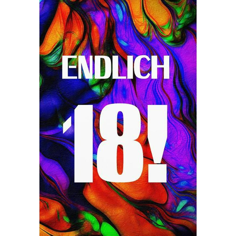 Endlich 18! Volljährig Gästebuch Zum Ausfüllen