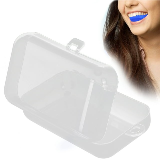 Jawline Trainer Box, Jawline Trainer Storage Case Convenient Durable Dustproof with Polypropylene Material for Patient for Store Jawline Trainer L 13 x 8 x 5cm / 5.1 x 3.1 x 2in,S