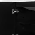 thumbnail image 4 of 36" Black - Adjustable Shelf and Drawers - Bathroom - Maximize Storage Efficiency, 4 of 6