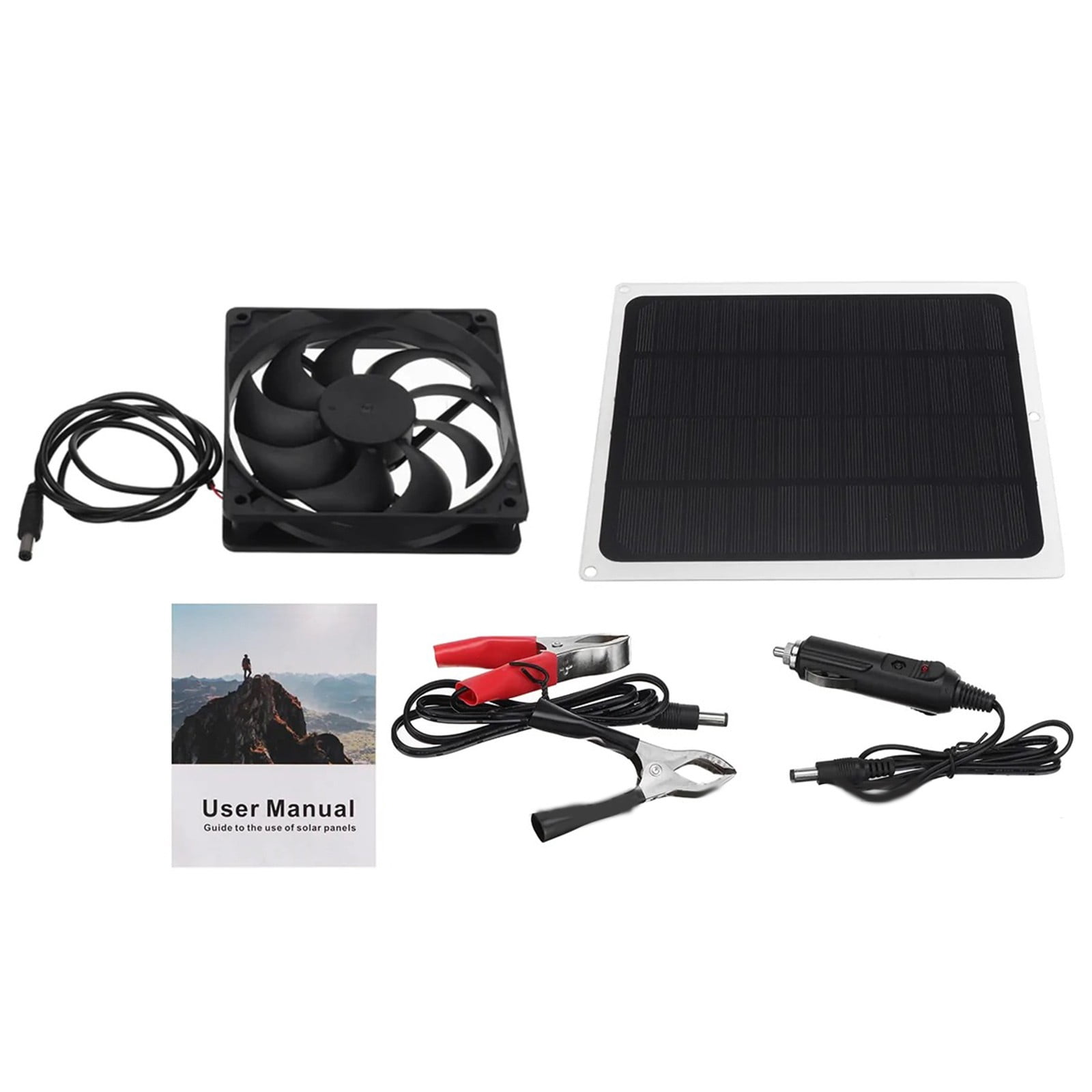 Solar Panel 12V Rechargeable Battery Charger Kit Maintenance Boat Rv ...