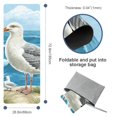 thumbnail image 4 of Seagull Yoga Mat Towel with Storage Bag, 72.8"x26.8" - Suitable for Yoga, Pilates, Fitness - Yoga Blanket, Yoga Towel, Yoga Mat Towel Included, 4 of 6