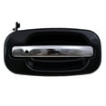 thumbnail image 2 of Brock Replacement Passenger Front Outside Door Handle Black Bezel w/ Chrome Lever Compatible with 1999-2007 Silverado Sierra Pickup Truck 15182419, 2 of 9