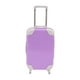 thumbnail image 4 of Maleta para muñecas, portador de muñecas de juguete, Maleta de almacenamiento, accesorios para muñecas, equipaje de viaje para niñas de 18 pulgadas, Púrpura, 4 of 10