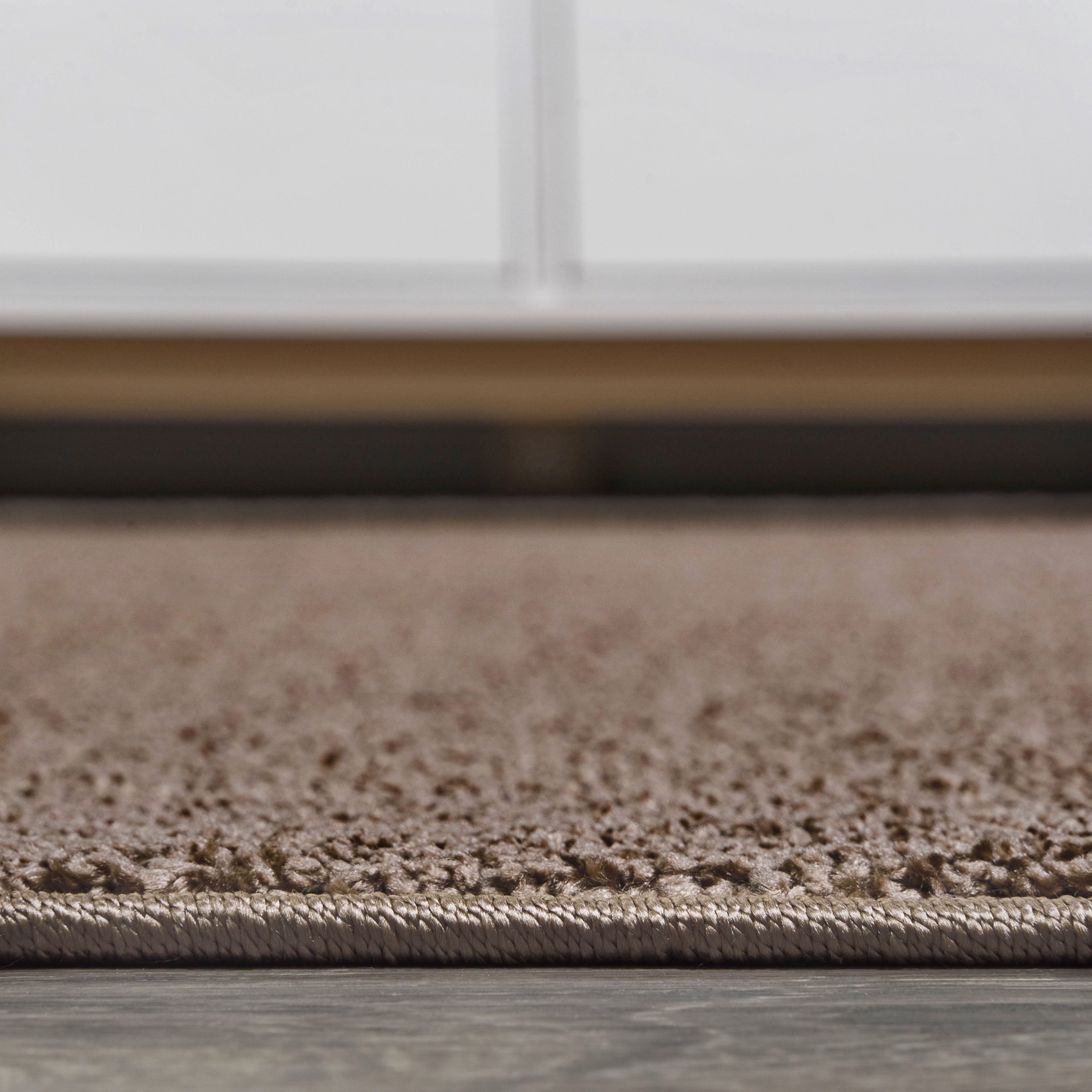 JONATHAN Y SUPERSOFT 9 x 12 Area Rug, Haze - Brown, SEU100J-9