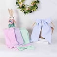 thumbnail image 6 of Easter Bows for Wreaths 11'' x 16.5'' Easter Basket Bow Stripe Wreath Bows for Front Door 2026 Custom Spring Easter Ribbon Bow Large Pastel Easter Bows Gifts for Easter Decorations Party Supplies D, 6 of 6