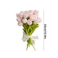 thumbnail image 3 of HongHeng 10pcs Tulips Artificial Flowers Fake Flowers for Decoration, Faux Flowers Tulips Real Touch Arrangement Bouquet for Wedding Home office, Faux Flower Bulk Gift Idea, 3 of 6