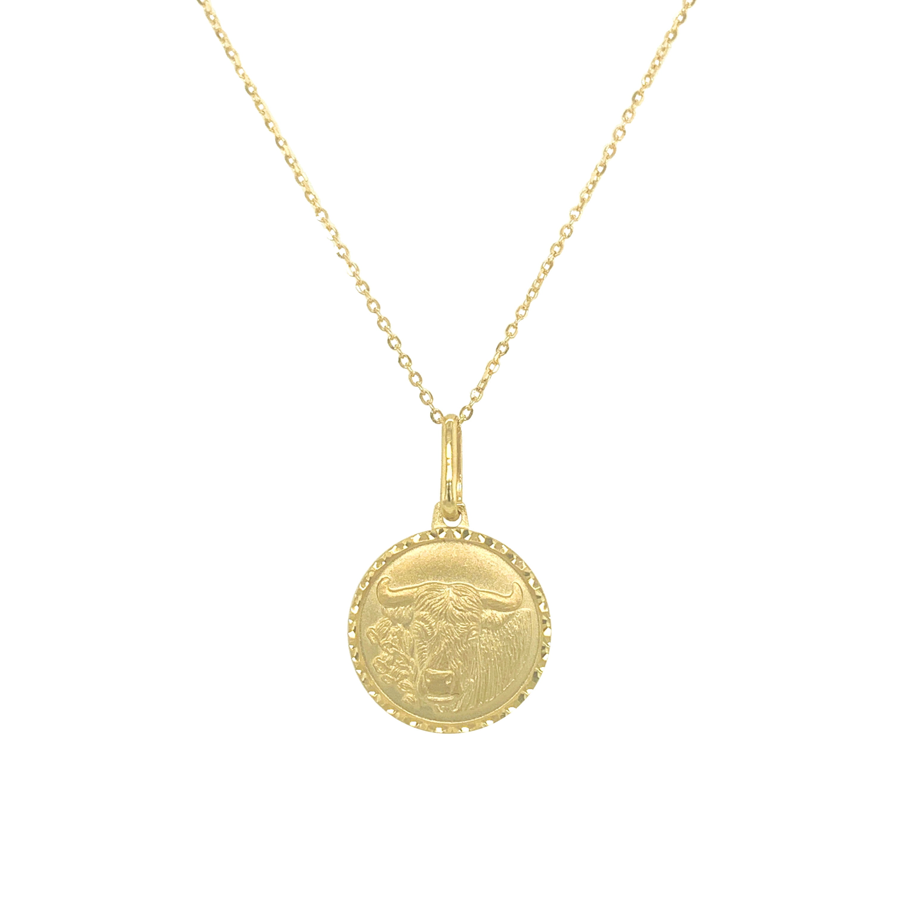 Joelle Zodiac Necklace for Her 14K 
