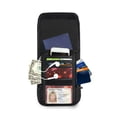 thumbnail image 5 of Secure Travel Neck Wallet Passport Holder Adjustable Strap For Men & Women 6*7.5in Capybaras Are Eating Grass on The Farm, 5 of 6