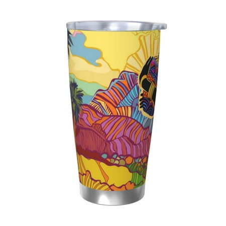 

Bingfone Beautiful African Woman for 20 Oz Stainless Steel Travel Mug Double Wall Water Coffee Cup for Home Office Outdoor Works Great for Ice Drinks and Hot Beverage-Without Straw