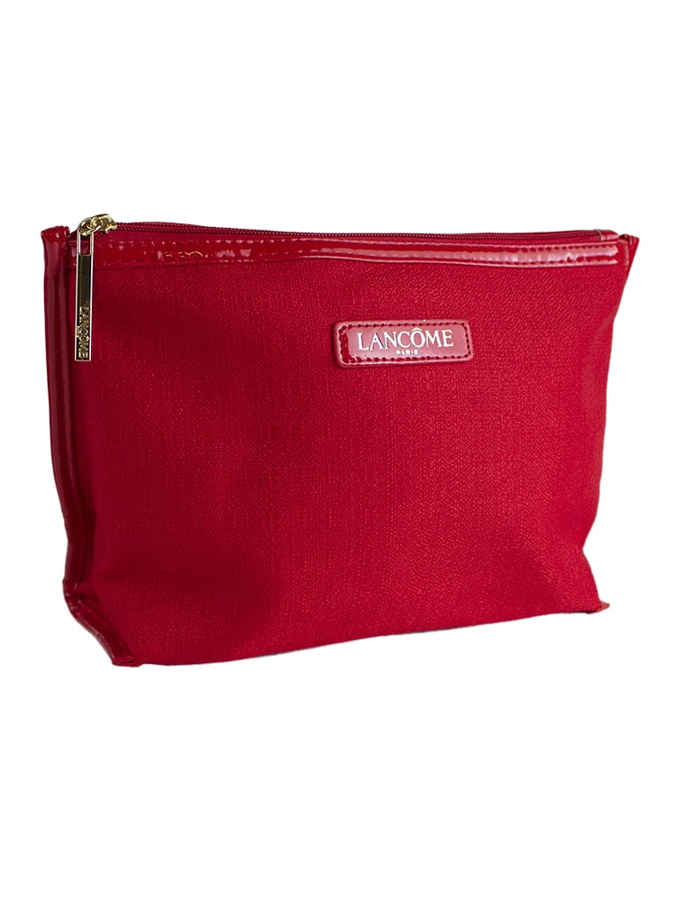 Red Travel Makeup Cosmetic Bag