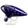 thumbnail image 1 of Zelda Ocarina With Song Book , 12 Hole Alto C Zelda Ocarinas, 1 of 5