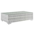thumbnail image 2 of Modway Table Basse de Mobilier de Patio Extérieur en Gris Pâle, 2 of 8