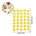 thumbnail image 5 of 350Pcs Mini Gold Star Stickers,10 Sheets Self-Adhesive Tiny Stars Sticker,Gold Star Sticker For Reward, Foil Stars Stickers, Small Mini Stars Sticker For Planner, Behavior Chart Supplies,(Gold), 5 of 5