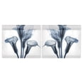 thumbnail image 6 of Wobogo Arum Lilies Kitchen Curtains 2 Piece Set Farmhouse Country Style Light Filtering Small Window Drapes Suitable for Bathroom Laundry Room and RV 27x24in, 6 of 9