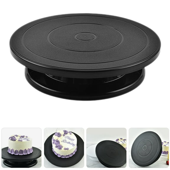 MLINS Manual Revolving Cake Stand Cake Decorating Turntable Rotating Cake Stand