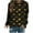 #1-Black, variant on Azrian Womens Shirts Valentine'S Day Sweatshirt Long Sleeve Pullover Tunic Tops