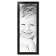 thumbnail image 2 of ArtToFrames 14" x 39" Honors Black with Silver Picture Frame, 14x39 inch Black Wood Poster Frame (WOM-5157), 2 of 7