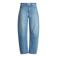 thumbnail image 5 of Sofia by Sofia Vergara Women's and Women's Plus Barrel Super High Rise Jeans, 27" Inseam, Sizes 0-28, 5 of 5