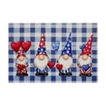 thumbnail image 2 of Antqov 4th of July Placemats 12x18" Patriotic US Stars Stripes Place Mats Independence Day Table Mats for Party Kitchen Dining Home Decorations, 2 of 6