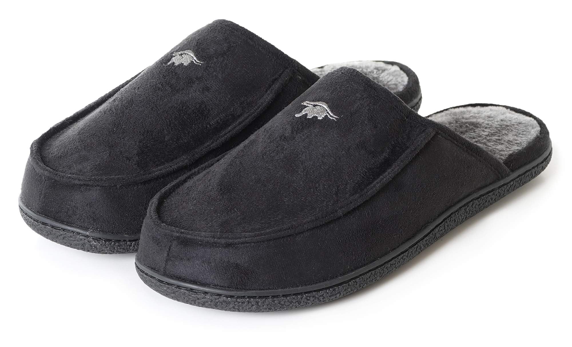 EUROPEAN SOFTEST Men's 80D High Density Memory Foam House Slippers