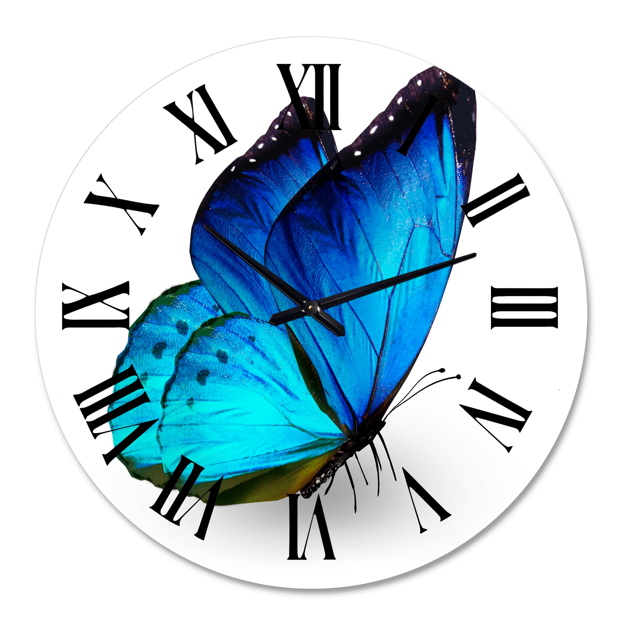 Designart 1 in Quartz Traditional Wall Clock
