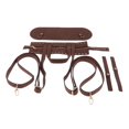 thumbnail image 3 of 3x/Set de piezas de bolso de cuero para mujer, bolso de tejer DIY, accesorios para hacer bolsos café jinwen Bolso de la PU que hace piezas, 3 of 8