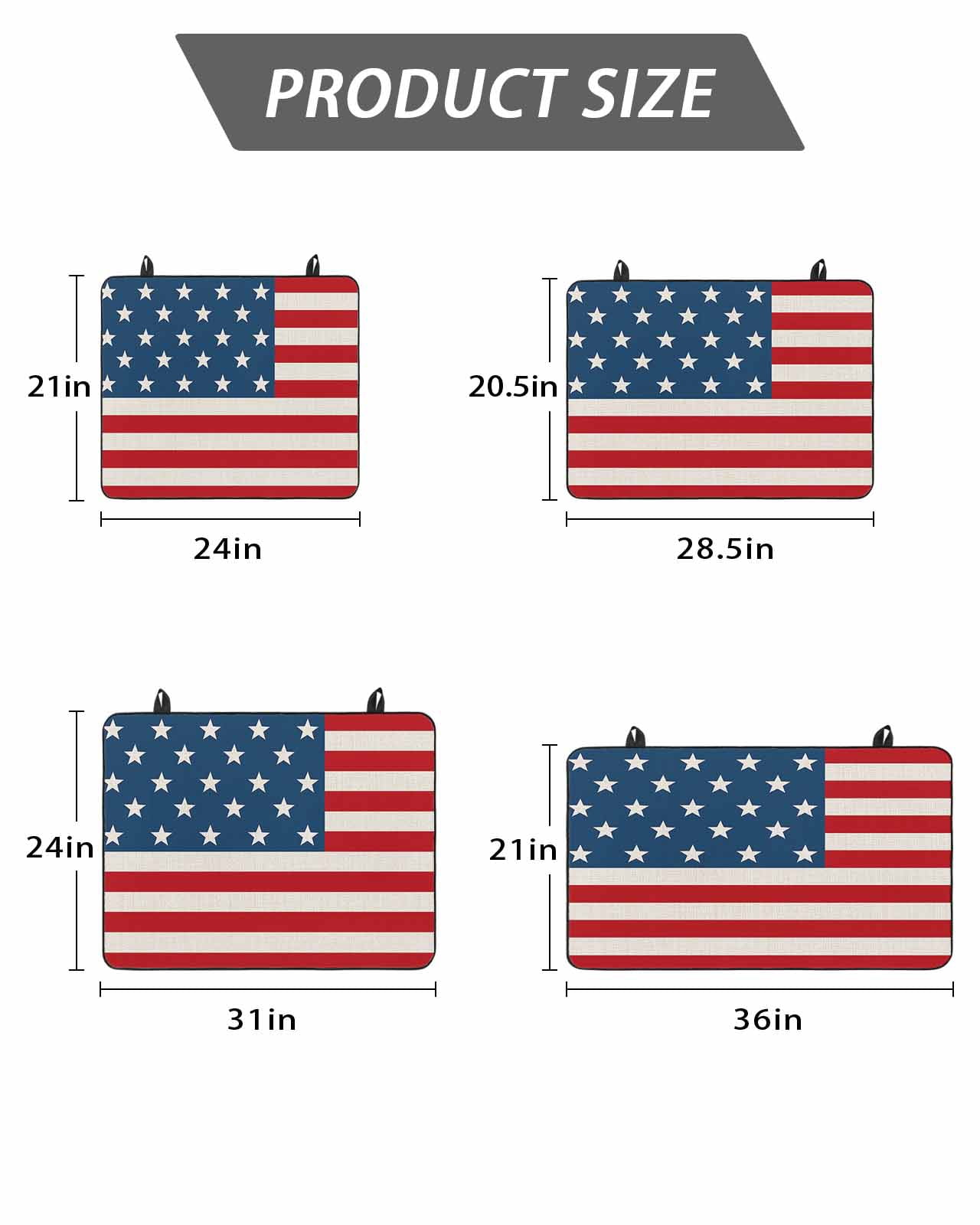 Stove Top Covers for Electric Stove, 4th of July Glass Stovetop Cover Protector, Red Stripes Independence Day Induction Cooktop Protector Oven Mat for Kitchen Countertop 24"x21"