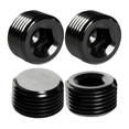 thumbnail image 2 of Carbon Steel Pipe Plug Accessories Combination Kit, NPT Male Hexagonal Thread Sleeve Plug for Sealing Pipe Ports A, 2 of 6