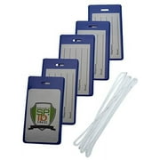Backpack ID Tags Set of 5 - Instant Bag & Luggage Recognition by Specialist ID