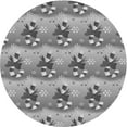thumbnail image 1 of Ahgly Company Machine Washable Indoor Round Transitional Gray Cloud Gray Area Rugs, 3' Round, 1 of 7