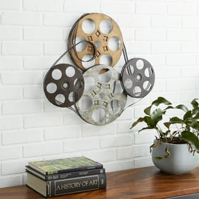 Metal Movie Wall Decor Takes You To Film Shooting Site Walmart Com