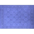 thumbnail image 1 of Ahgly Company Indoor Rectangle Oriental Blue Industrial Area Rugs, 6' x 9', 1 of 4
