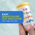 thumbnail image 5 of FROG @ease Test Strips for Hot Tubs and Swim Spas - Test Strip with Out Indicator for FROG @ease SmartChlor Cartridges, pH, Total Alkalinity and Total Hardness - 30 Strips, 5 of 8