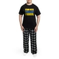 thumbnail image 5 of CafePress - Stand With Ukraine - Men's Dark Loose Fit Cotton Pajama Set, 5 of 7