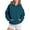 Blue, variant on Thin Hoodies for Women, Yigetop Women Hoodies Fleece Oversized Sweatshirt Casual Basic Long Sleeve Athletic Workout Pullover Fall Clothes Drop Shoulder Hoodie Grey1 S