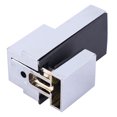 thumbnail image 3 of Juego de clavijas de soporte para estante de pared, Clips fijos tipo F, tablero de capa de madera de vidrio, 4 Uds. (#01), 3 of 8