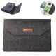 thumbnail image 2 of Funda para portátil compatible con MacBook Pro de 13 pulgadas/15 pulgadas, MacBook Air, portátil HP Dell Lenovo, funda de fieltro para portátil con bolsa de almacenamiento adicional Ormromra 222359-3, 2 of 9