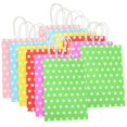 thumbnail image 2 of 12pcs Take Away Bag Goodie Bag Gift Treat Bag Gift Container With Handle, 2 of 2