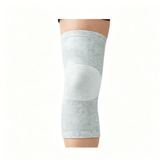 XIRQI Bamboo Knee Sleeves, 2-Pack Knee Compression Sleeve Women Men Elastic Warm Slip-On Recovery Knee Brace for Arthritis Knee Pain