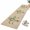 Beige, variant on Snowdrop Flower Washable Runner Rugs 2'x6', Vintage Plant Taproot System Butterfly Rustic Washable Runner Rug Non-Slip Sturdy Edge Binding Carpet for Bedside Hallway Runner Kitchen Galley