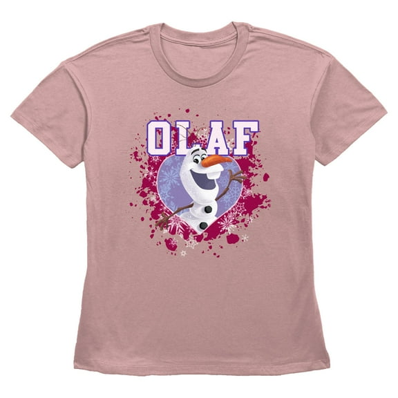 Women's Frozen Olaf in Heart  Graphic T-Shirt