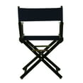 thumbnail image 4 of 18" Director's Chair Black Frame-Navy Blue Canvas, 4 of 6