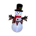 thumbnail image 2 of muñeco de nieve inflable,Muñeco de nieve inflable navideño para decoración exterior,Decoración inflable iluminada para jardín,césped o patio,Decoración navideña inflable con luces LED, 2 of 8