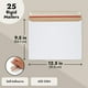 thumbnail image 4 of Sobre rígidos, Sustainable Greetings, 9 x 12 unidades, 450 g/m², color blanco, paquete de 25, 4 of 9
