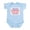 Sky Blue, variant on CafePress - MOM SURFS BETTER THAN DAD #2 Infant Bodysuit - Baby Light Bodysuit, Size Newborn - 24 Months