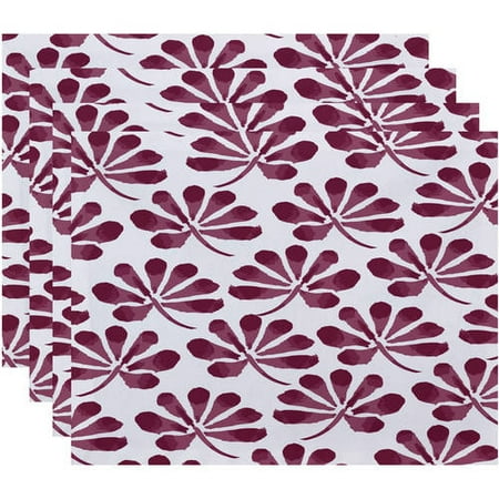 

Simply Daisy 18 x 14 Ina Floral Print Placemat (Set of 4)