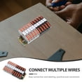 thumbnail image 3 of OHOIOLLA 2Jgo Bloques Terminales Para Riel Din Conectores Eléctricos Versátiles Y Duraderos, 3 of 6