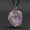 Purple, variant on Spencer Natural Raw Amethyst Stone Pendant Necklace Wire Wrapped Healing Irregular Quartz Stone Pendant Crystal Gemstone Necklace Jewelry