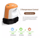thumbnail image 2 of Mini Máquina De Prensado Térmico Que Imprime Transferencia blanco naranja, 2 of 5