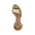 thumbnail image 4 of Naturalizer Women's Dark Gold Leather Verly Dress Sandals 8.5M, 4 of 5